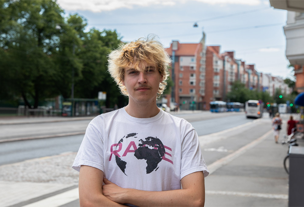 Kuvassa Niko Katavainen.