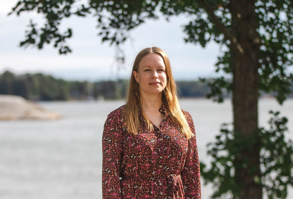 Kuvassa tutkija Suvi Kouri.