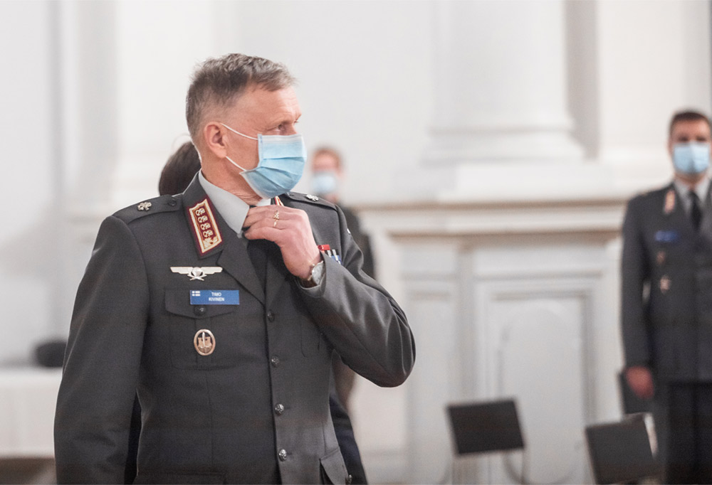 Komentaja Kivinen painottaa reservin koulutuksen kehittämistä