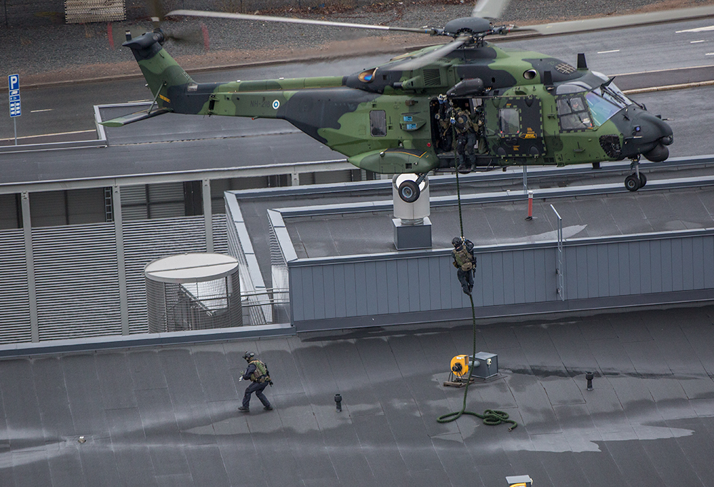 Puolustusvoimien pääsotaharjoitus käynnistyi hybridivaiheella