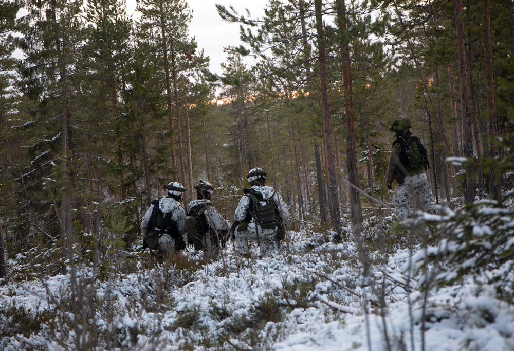 Pakkanen ei ole varusmiehen vihollinen