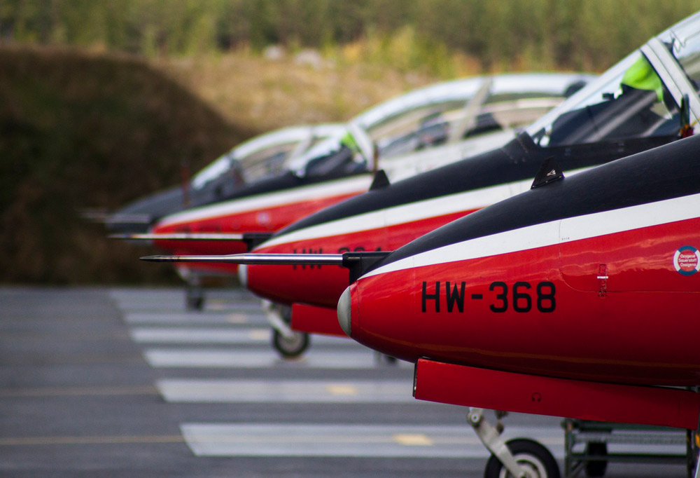 Hawkit lentävät läpi viikon Keski-Suomen taivaalla Leka 2020 -harjoituksessa