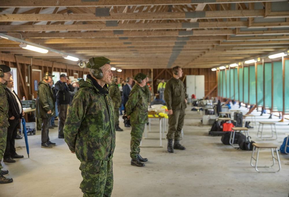Puolustusvoimain komentaja avasi Reservin ampumamestaruuskilpailut