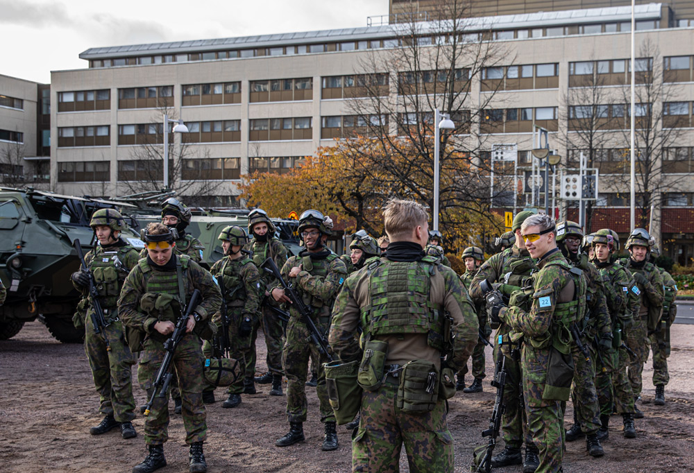 Paikallista puolustusta harjoitellaan maanlaajuisesti