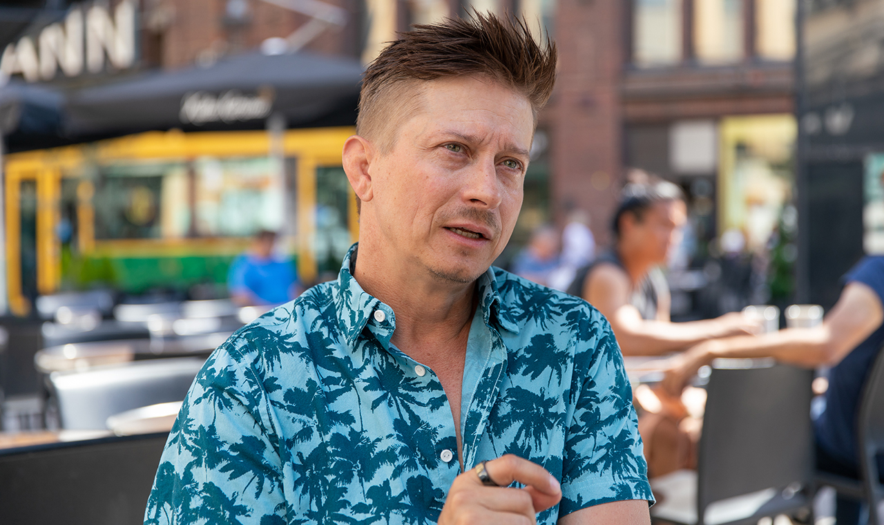 Kuvassa Kari Ketonen