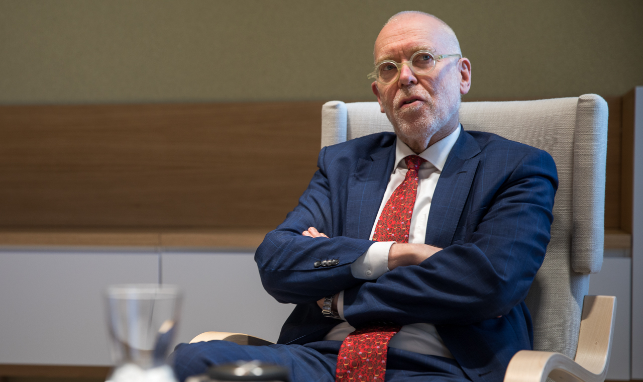 Kuvassa ulkoministeriön valtiosihteeri Matti Anttonen.