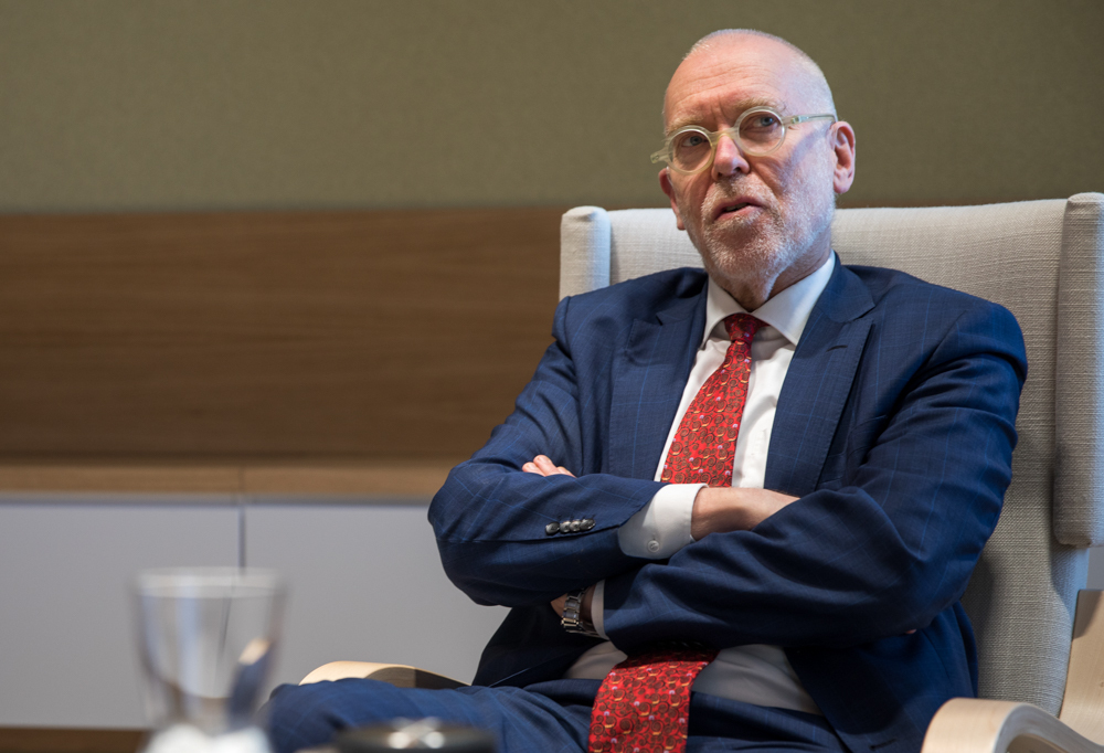 Kuvassa ulkoministeriön valtiosihteeri Matti Anttonen.