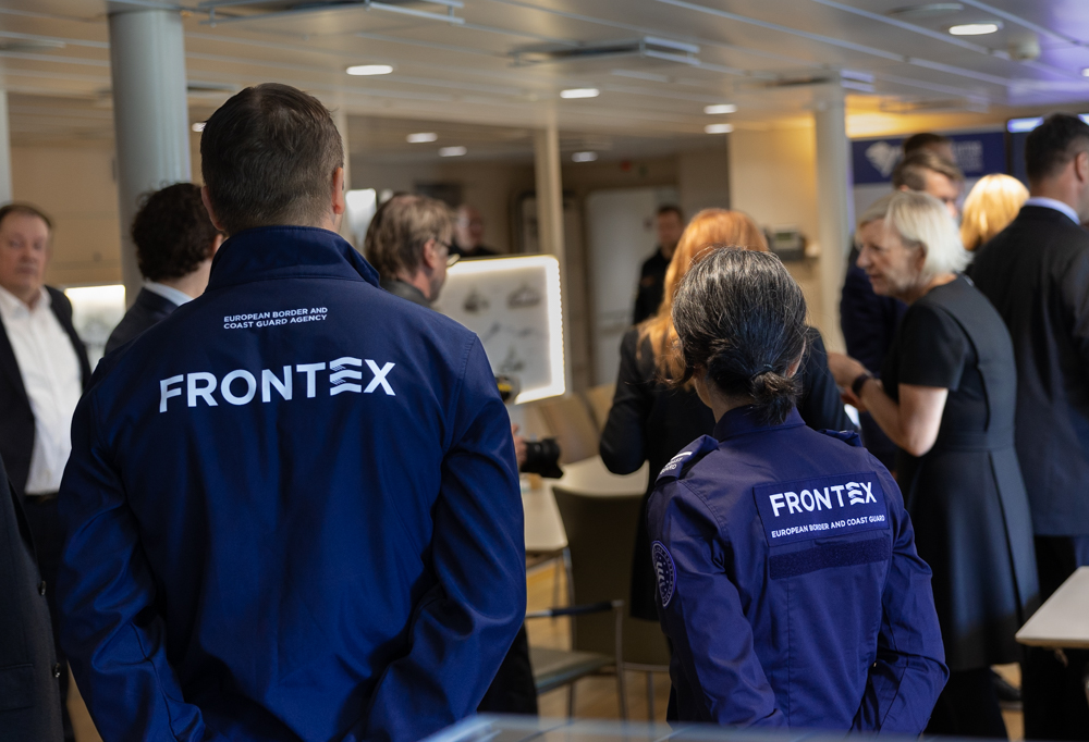 Frontex mukana seminaarissa.