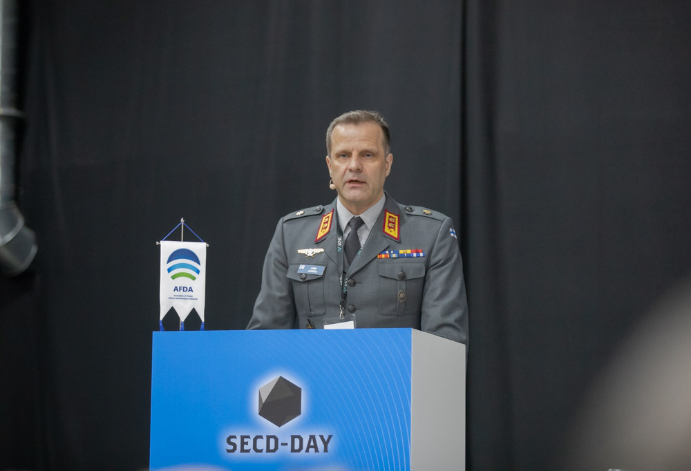 Kuvassa kenraalimajuri Janne Jaakkola.