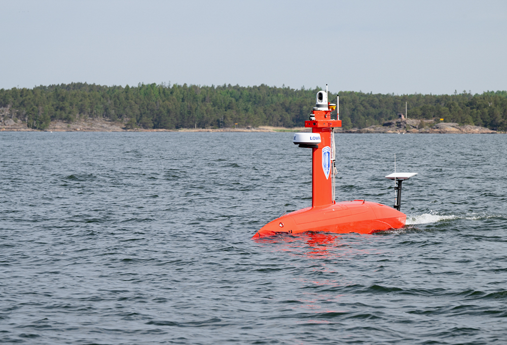 Kuvassa on miehittämätön meridrooni.