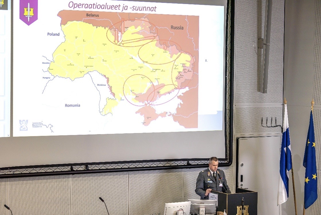 Kuvassa everstiluutnantti Janne Mäkitalo.