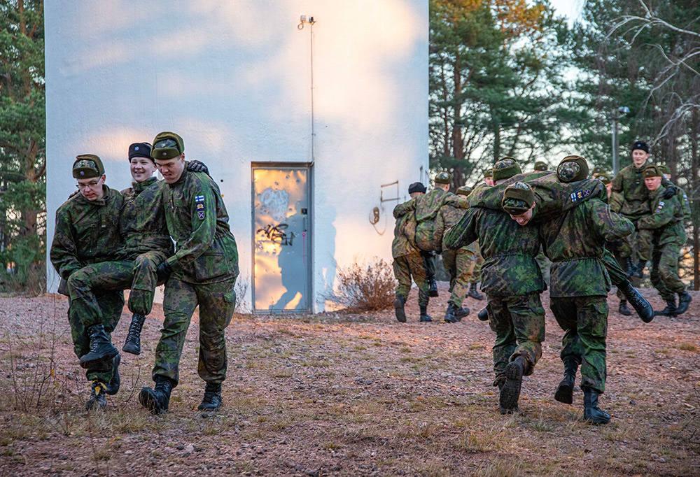 Talven reserviupseerikurssi huomioi sekä varusmiesten että henkilökunnan jaksamisen