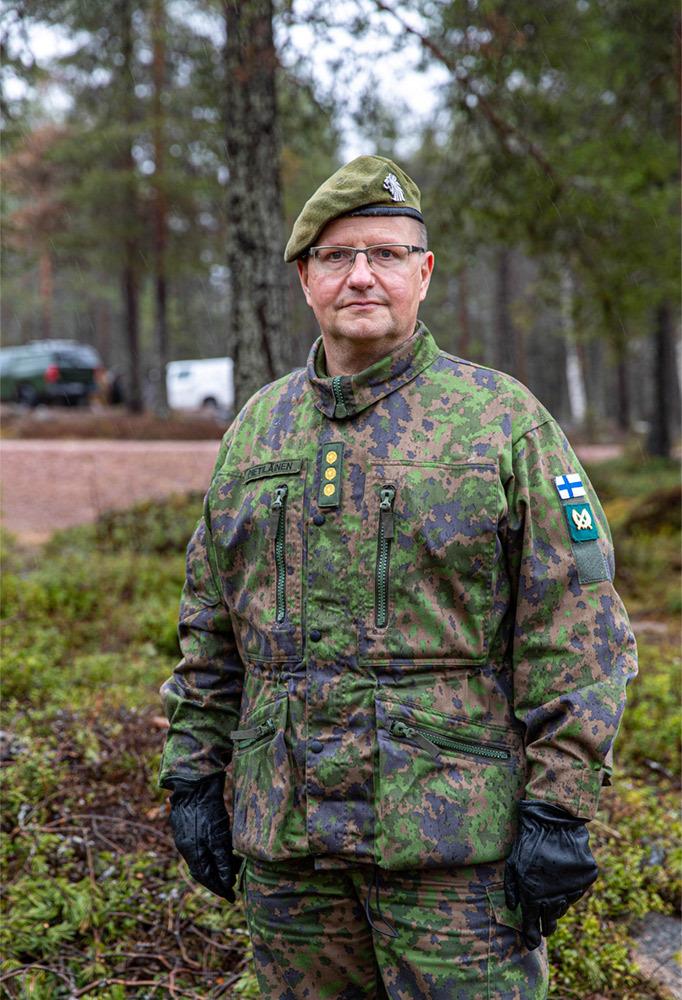 Kuvassa Eversti Kari Pietiläinen.