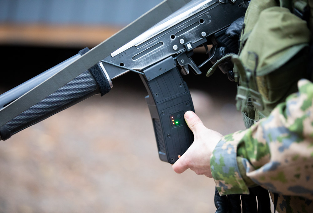 Simulaattorin lipas.