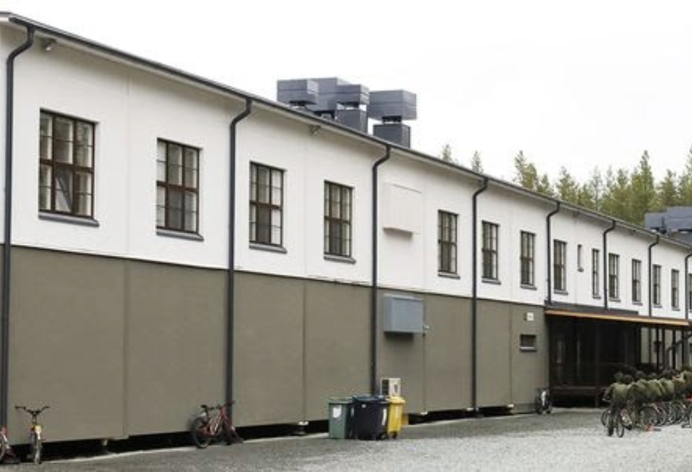 Sodankylän uusi kasarmi.