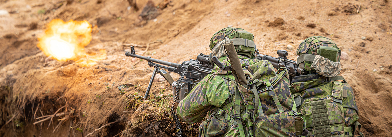 Moderni sodankäynti vaatii luovia linnoittautumisratkaisuita.