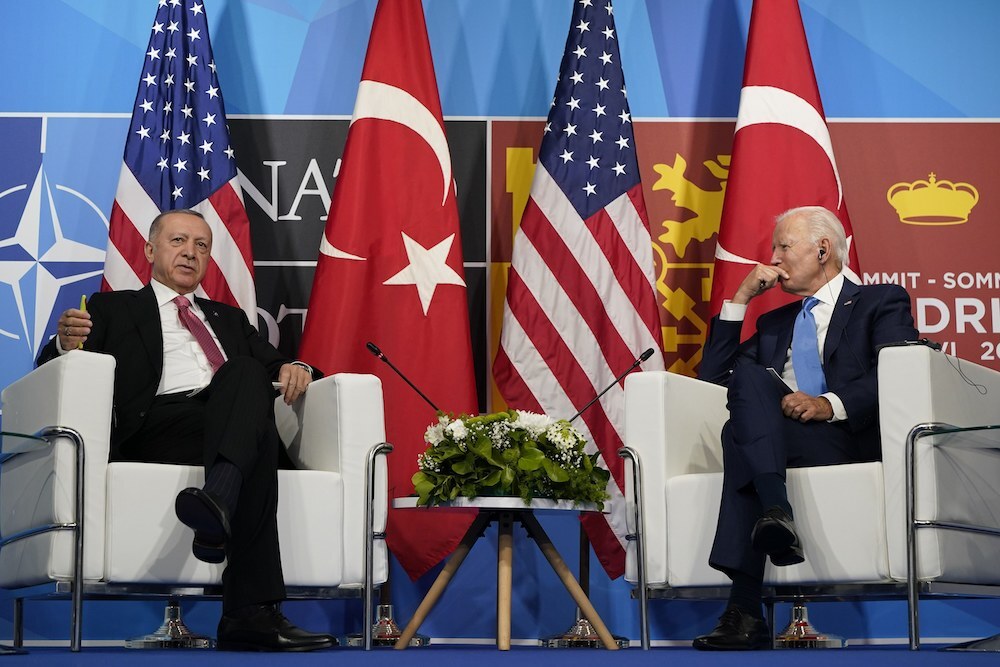 Presidentit Biden ja Erdogan
