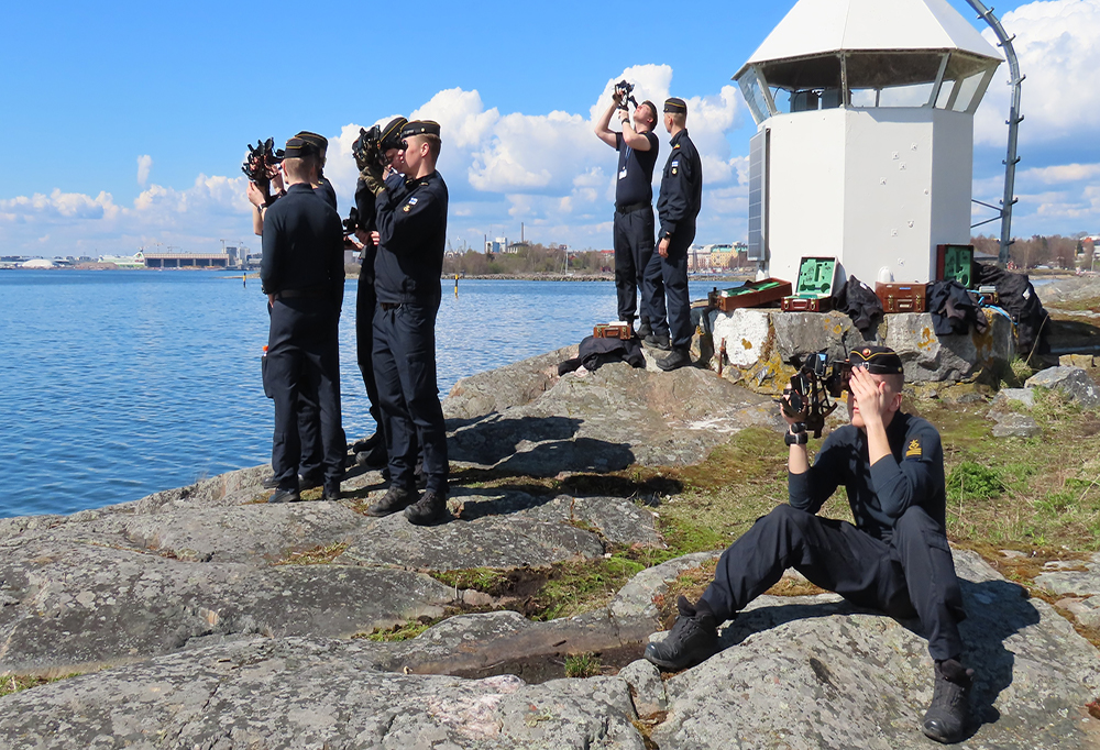Kadettien koulutuspurjehdus siirtyi tänä vuonna simulaattoriin