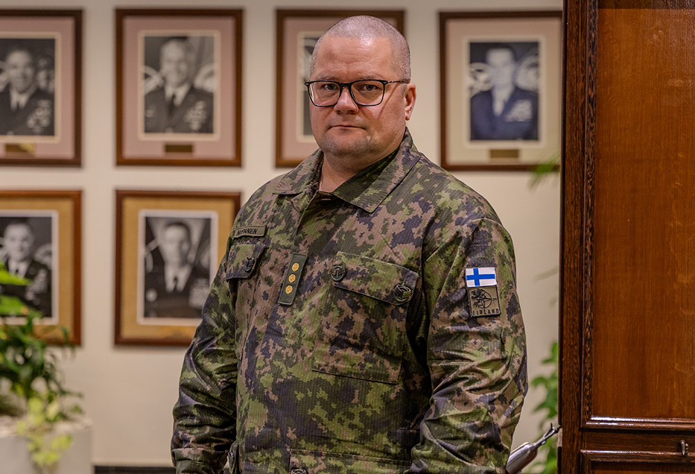 Kapteeni Jukka Nopanen.