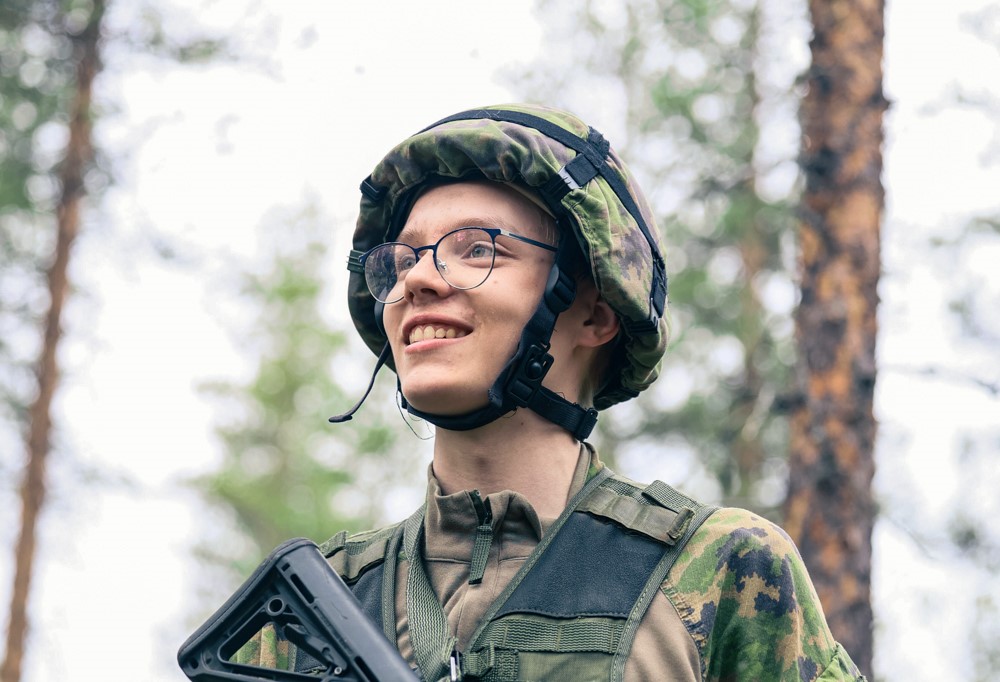 Kuvassa alokas Iivari Oikarinen