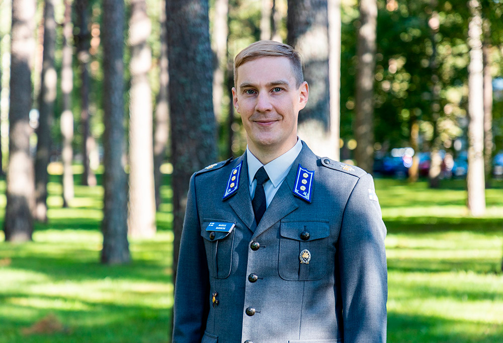 Kuvassa kapteeni Markus Gardberg.