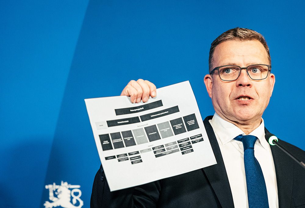 Kuvassa Petteri Orpo