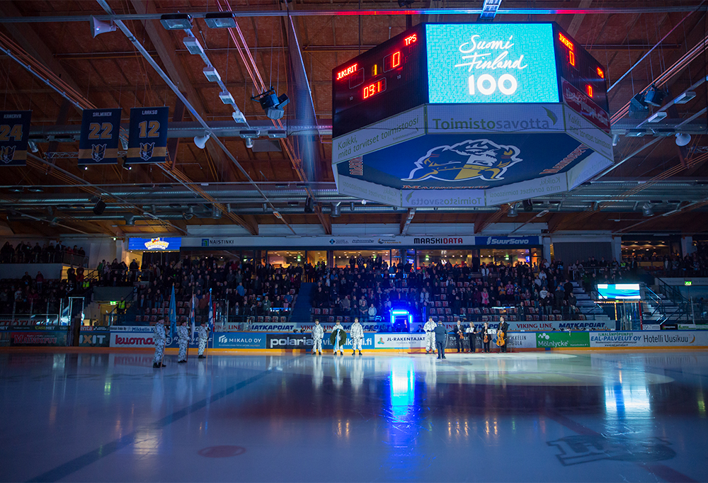 Yhteistyökumppanit palkitsivat ottelun parhaat pelaajat. 